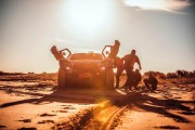 Astara Team Dakar 2023 con Laia Sanz, Carlos Checa y Óscar Fuertes
