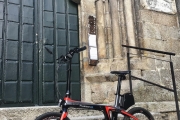 Camino del Santiago en bicicleta eléctrica y plegable Ebroh Passione