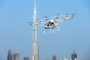 Dron taxi Volocopter 2X en Dubai (Imagen: Karlsruhe Nikolay Kazakov)