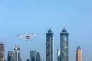 Dron taxi Volocopter 2X en Dubai (Imagen: Karlsruhe Nikolay Kazakov)