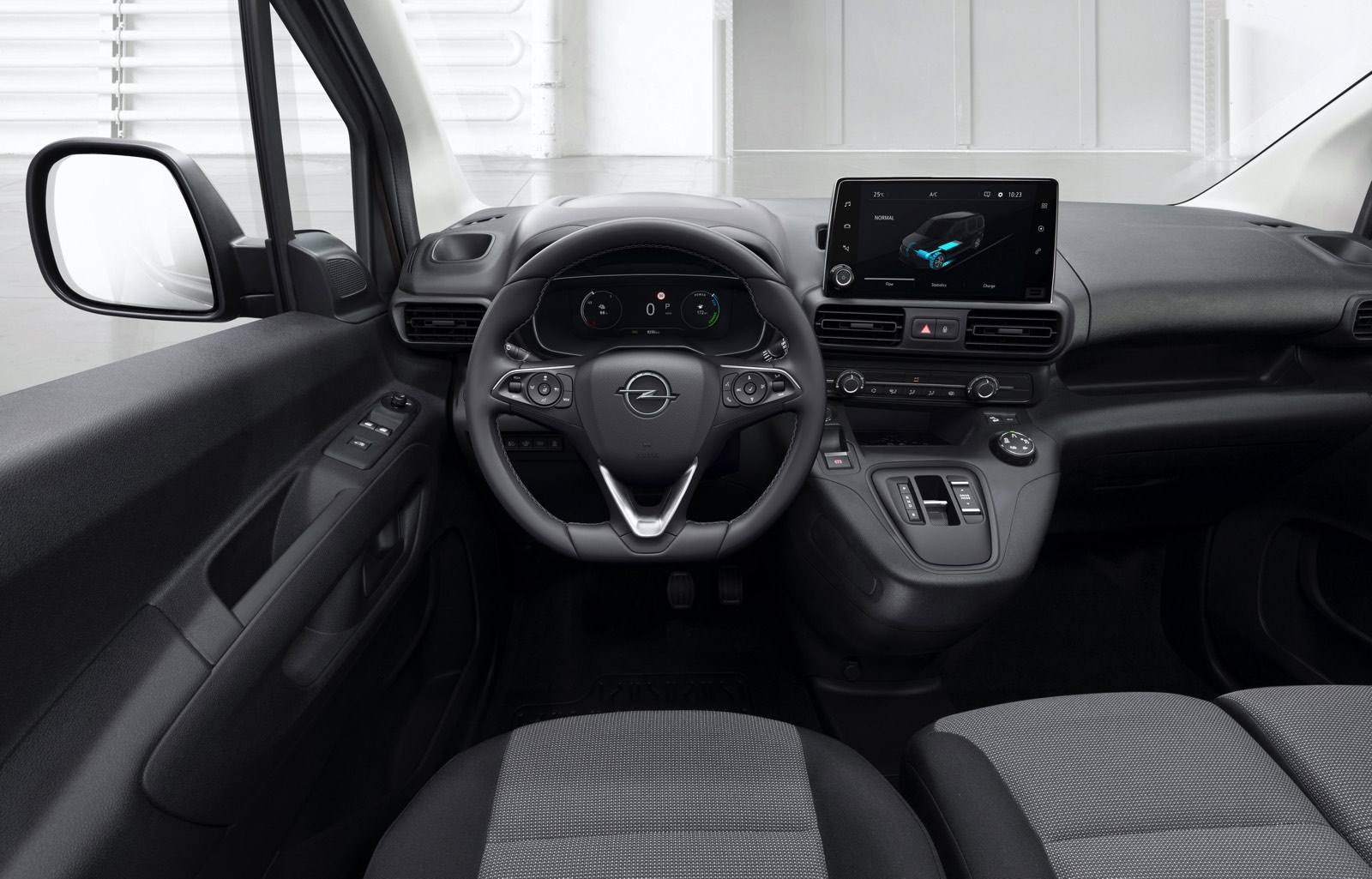 Interior del Opel Combo-e Life