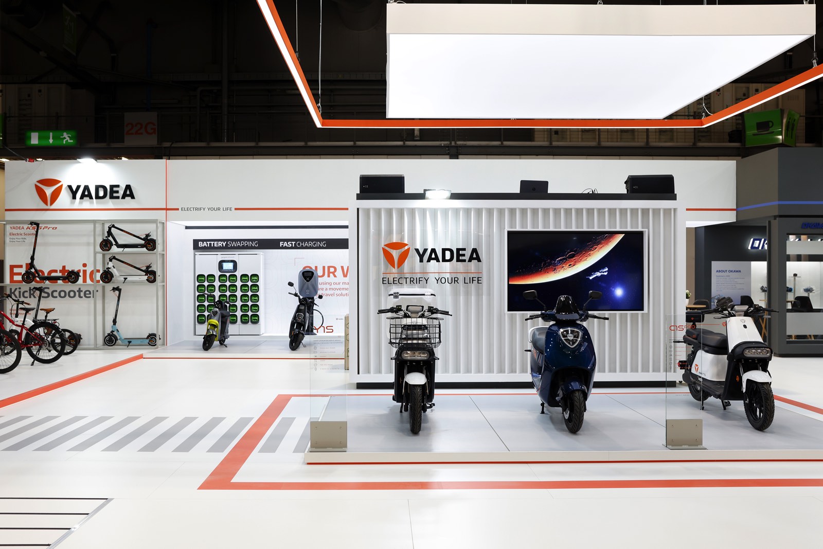 Yadea llega a España con motos eléctricas y patinetes eléctricos