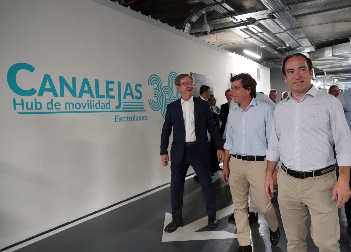 Electrolinera urbana más potente en el hub Canalejas 360 en Madrid