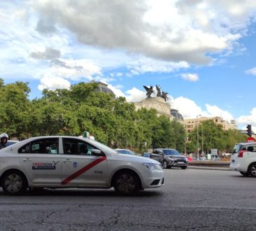Ayudas para comprar taxi en Madrid, con etiqueta cero.